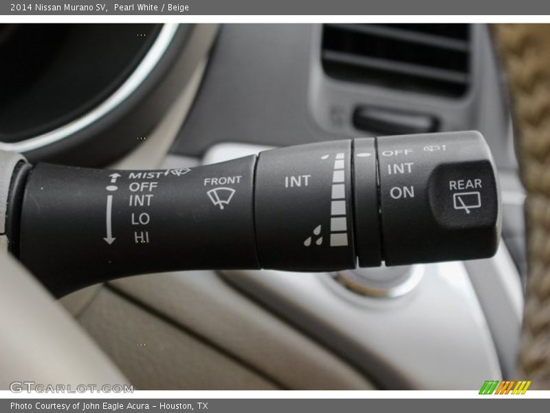 Pearl White / Beige 2014 Nissan Murano SV