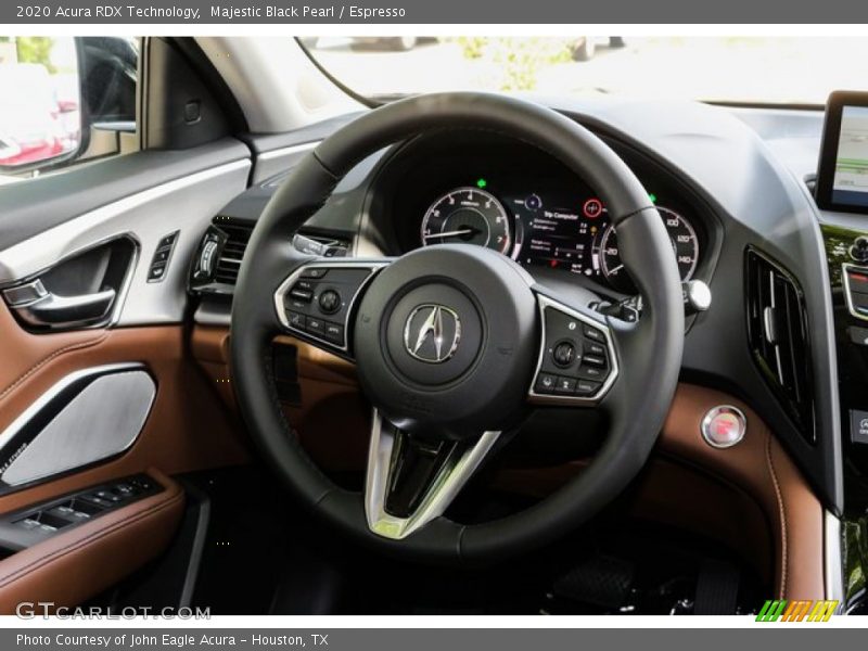 Majestic Black Pearl / Espresso 2020 Acura RDX Technology