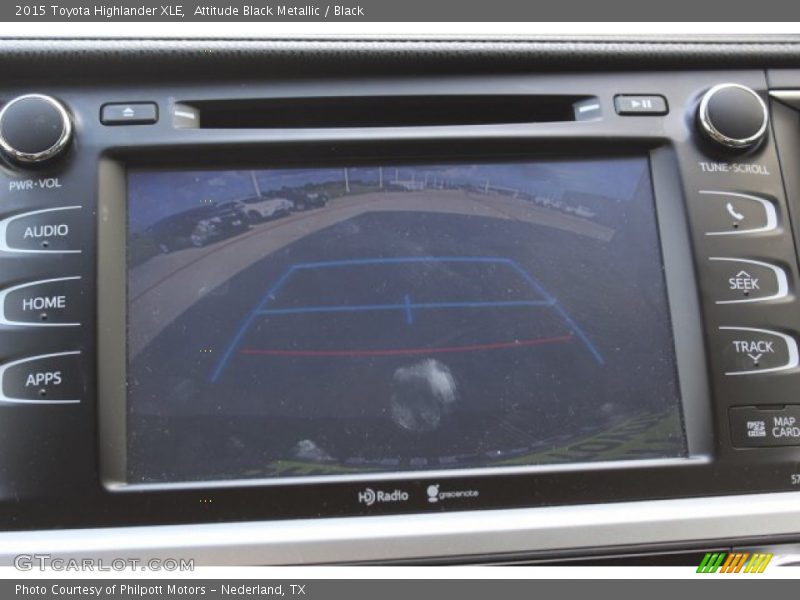 Attitude Black Metallic / Black 2015 Toyota Highlander XLE
