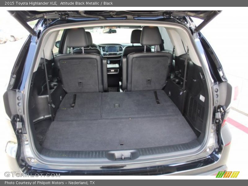 Attitude Black Metallic / Black 2015 Toyota Highlander XLE