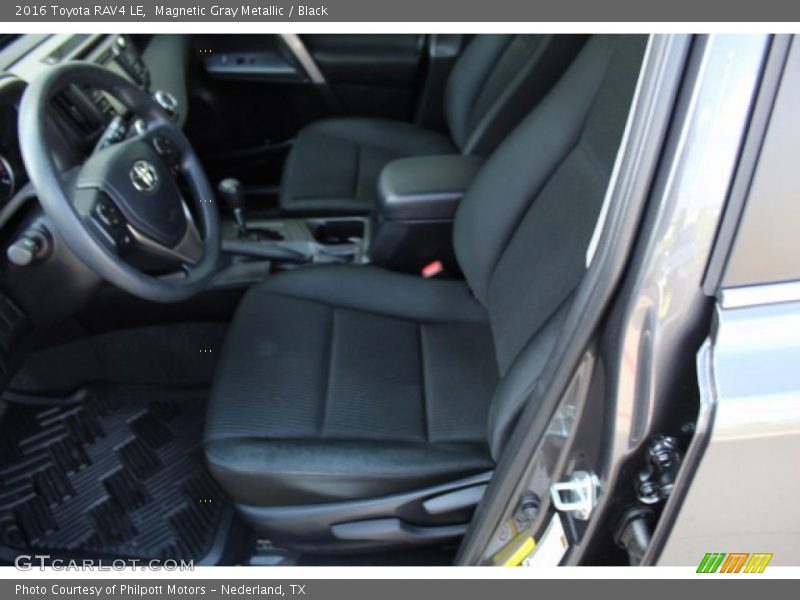 Magnetic Gray Metallic / Black 2016 Toyota RAV4 LE