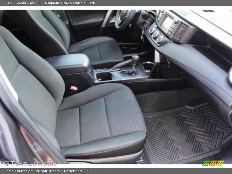 Magnetic Gray Metallic / Black 2016 Toyota RAV4 LE