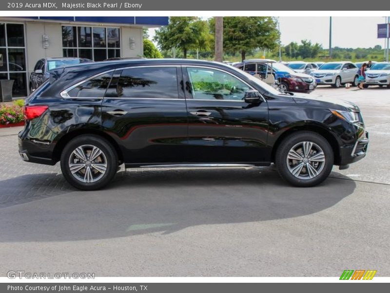 Majestic Black Pearl / Ebony 2019 Acura MDX