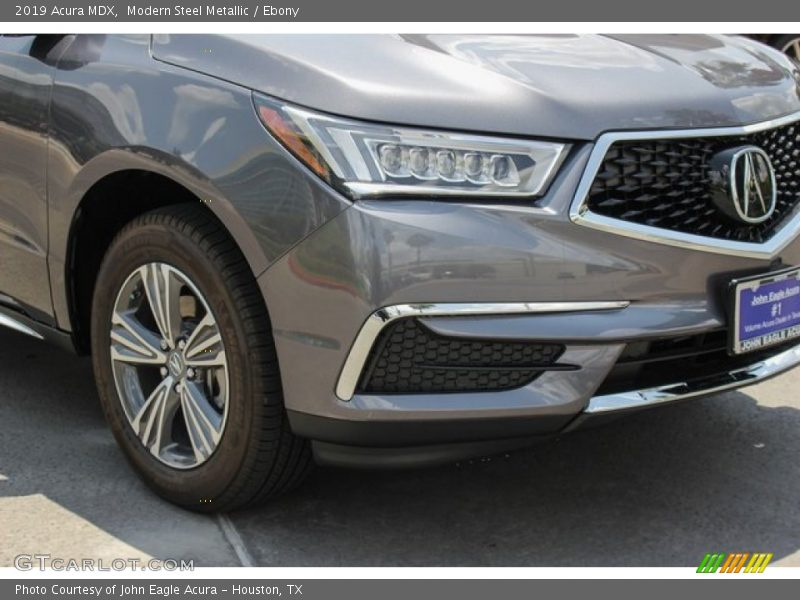 Modern Steel Metallic / Ebony 2019 Acura MDX