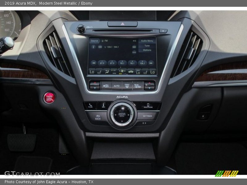 Modern Steel Metallic / Ebony 2019 Acura MDX