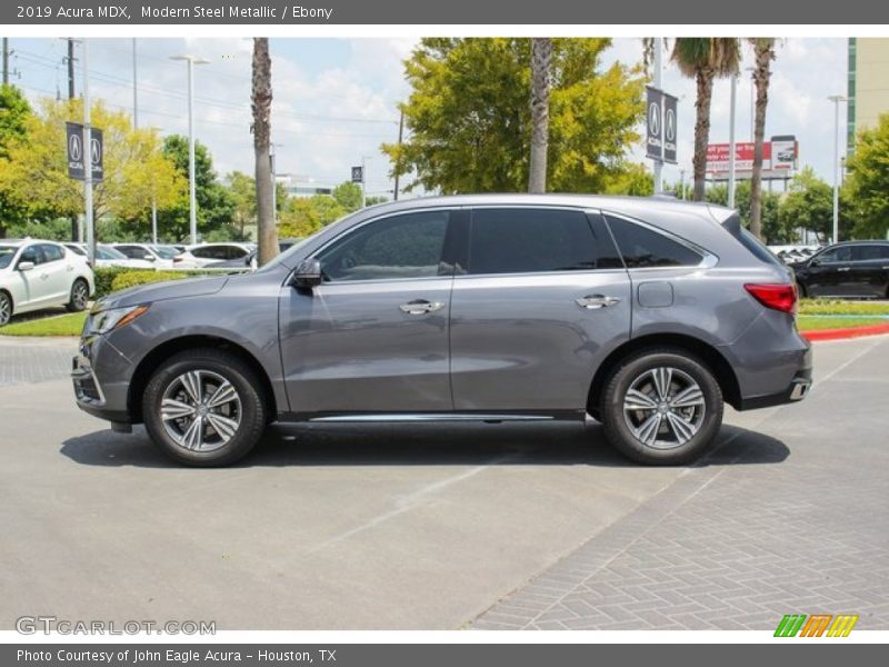 Modern Steel Metallic / Ebony 2019 Acura MDX