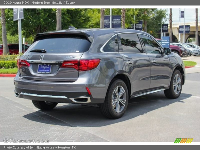 Modern Steel Metallic / Ebony 2019 Acura MDX