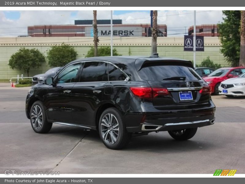 Majestic Black Pearl / Ebony 2019 Acura MDX Technology