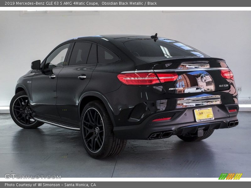 Obsidian Black Metallic / Black 2019 Mercedes-Benz GLE 63 S AMG 4Matic Coupe