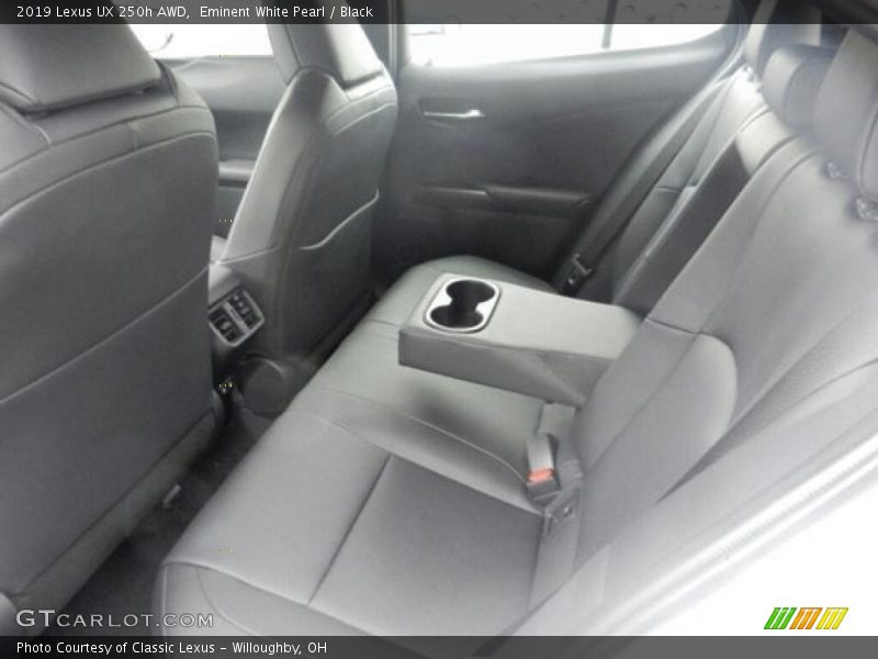 Eminent White Pearl / Black 2019 Lexus UX 250h AWD