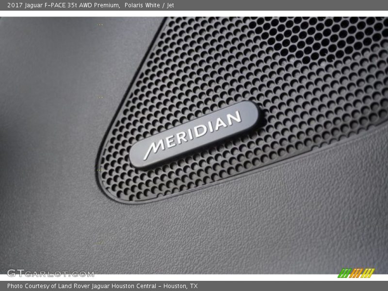 Polaris White / Jet 2017 Jaguar F-PACE 35t AWD Premium