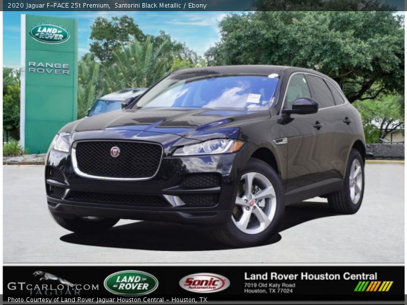 Santorini Black Metallic / Ebony 2020 Jaguar F-PACE 25t Premium