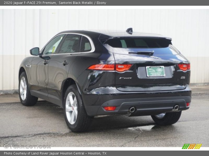 Santorini Black Metallic / Ebony 2020 Jaguar F-PACE 25t Premium