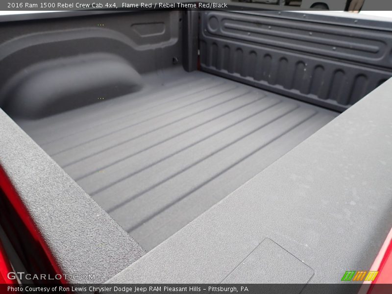 Flame Red / Rebel Theme Red/Black 2016 Ram 1500 Rebel Crew Cab 4x4