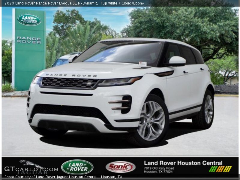 Fuji White / Cloud/Ebony 2020 Land Rover Range Rover Evoque SE R-Dynamic