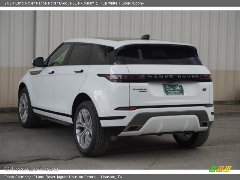 Fuji White / Cloud/Ebony 2020 Land Rover Range Rover Evoque SE R-Dynamic