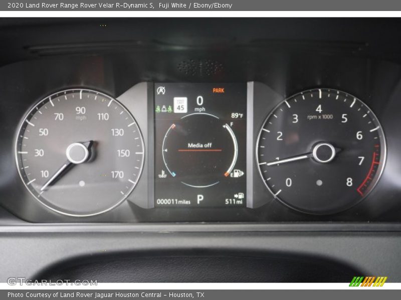  2020 Range Rover Velar R-Dynamic S R-Dynamic S Gauges