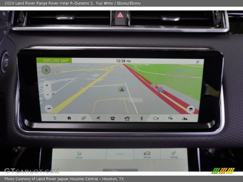 Navigation of 2020 Range Rover Velar R-Dynamic S