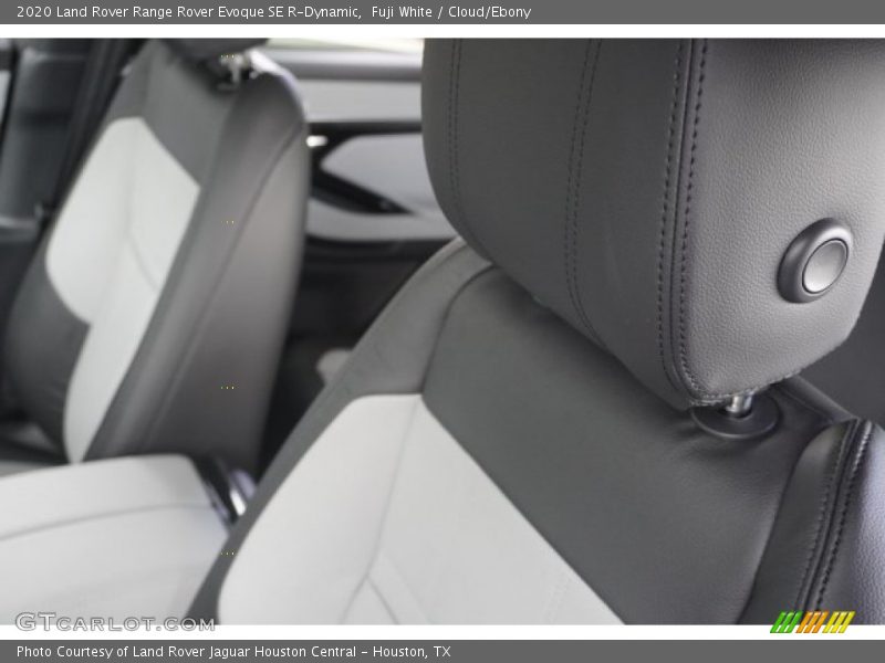 Fuji White / Cloud/Ebony 2020 Land Rover Range Rover Evoque SE R-Dynamic