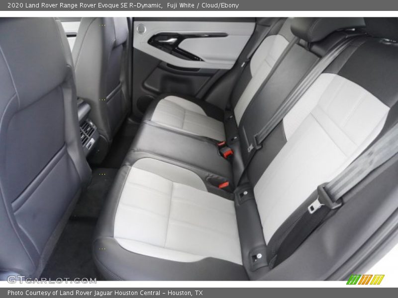 Rear Seat of 2020 Range Rover Evoque SE R-Dynamic