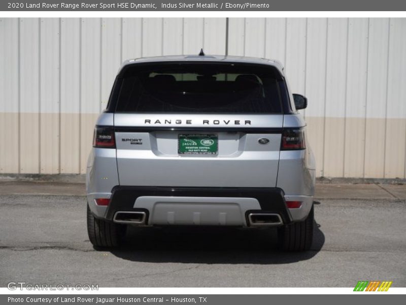 Indus Silver Metallic / Ebony/Pimento 2020 Land Rover Range Rover Sport HSE Dynamic