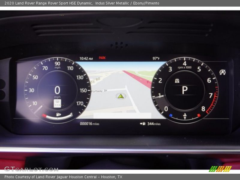  2020 Range Rover Sport HSE Dynamic HSE Dynamic Gauges