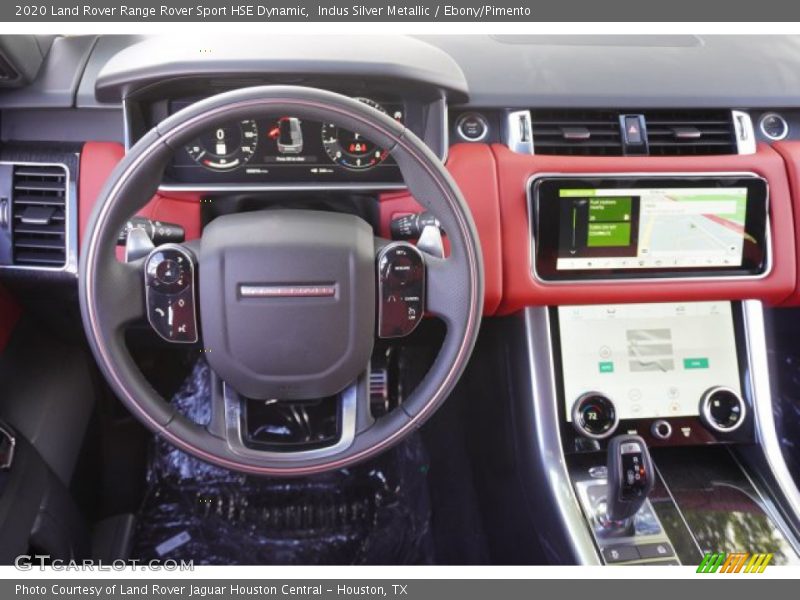 Indus Silver Metallic / Ebony/Pimento 2020 Land Rover Range Rover Sport HSE Dynamic