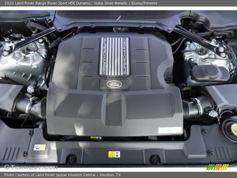  2020 Range Rover Sport HSE Dynamic Engine - 5.0 Liter Supercharged DOHC 32-Valve VVT V8