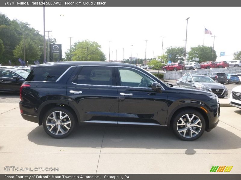 Moonlight Cloud / Black 2020 Hyundai Palisade SEL AWD