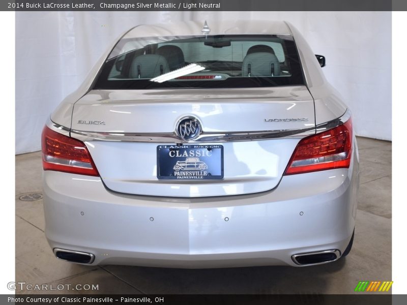 Champagne Silver Metallic / Light Neutral 2014 Buick LaCrosse Leather