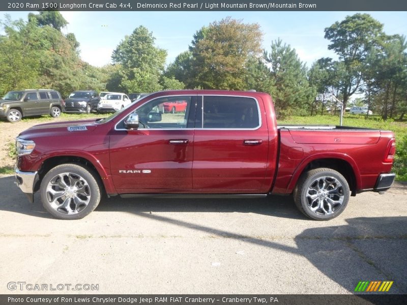  2020 1500 Longhorn Crew Cab 4x4 Delmonico Red Pearl
