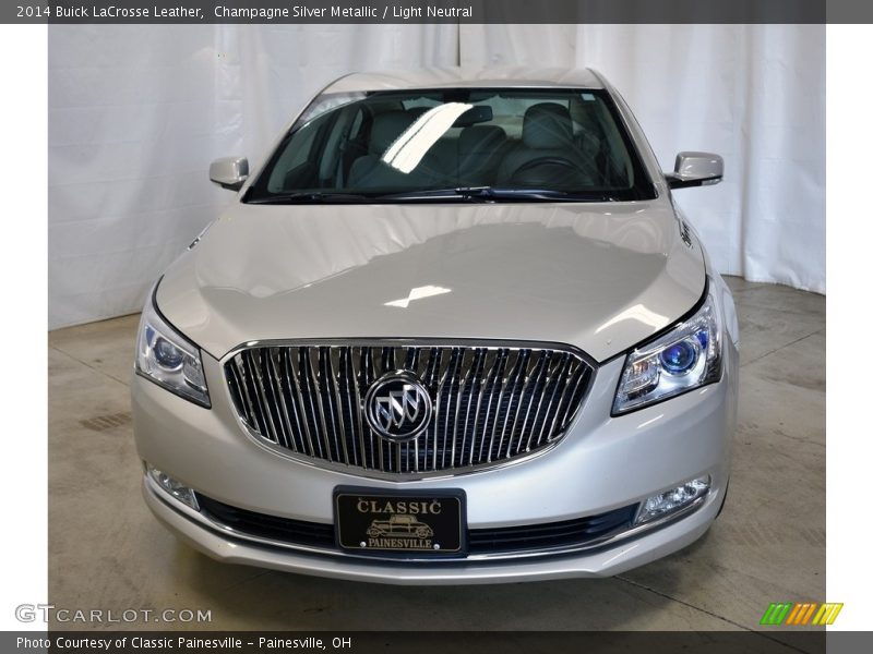 Champagne Silver Metallic / Light Neutral 2014 Buick LaCrosse Leather