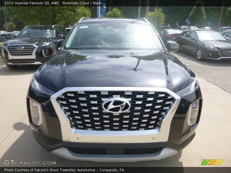 Moonlight Cloud / Black 2020 Hyundai Palisade SEL AWD
