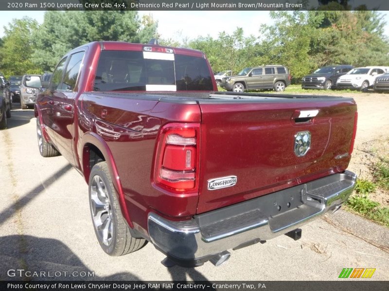 Delmonico Red Pearl / Light Mountain Brown/Mountain Brown 2020 Ram 1500 Longhorn Crew Cab 4x4