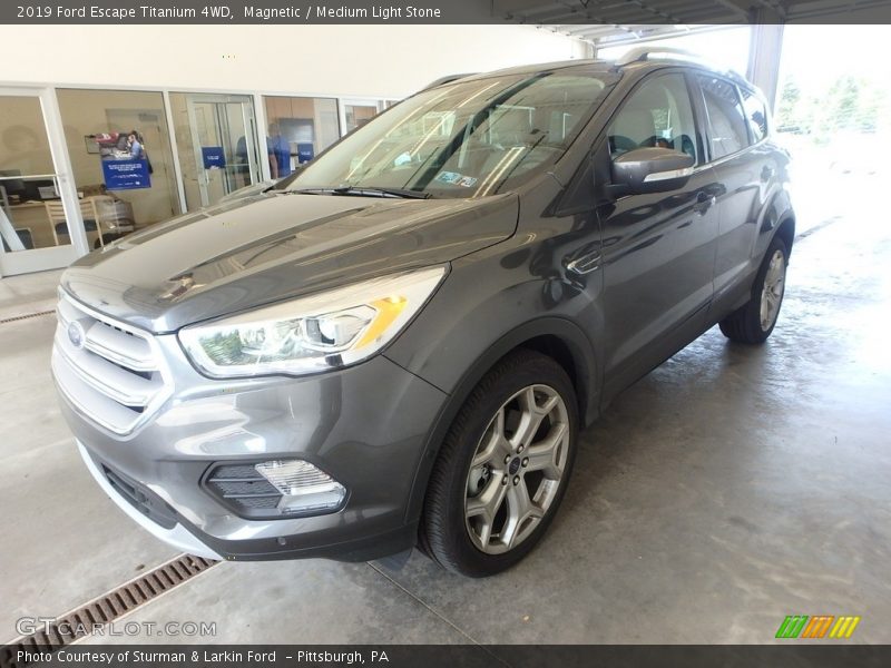 Magnetic / Medium Light Stone 2019 Ford Escape Titanium 4WD