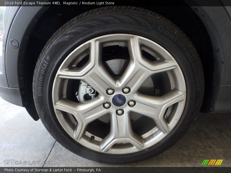 Magnetic / Medium Light Stone 2019 Ford Escape Titanium 4WD