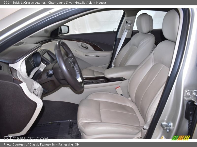 Champagne Silver Metallic / Light Neutral 2014 Buick LaCrosse Leather