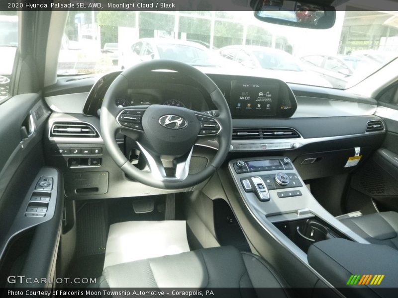 Moonlight Cloud / Black 2020 Hyundai Palisade SEL AWD