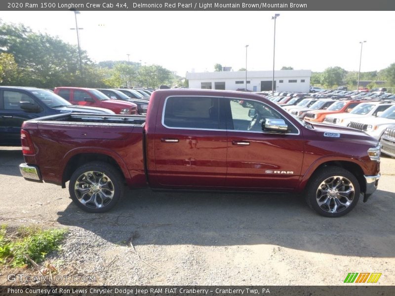 Delmonico Red Pearl / Light Mountain Brown/Mountain Brown 2020 Ram 1500 Longhorn Crew Cab 4x4