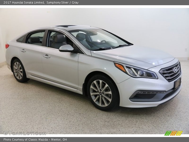 Symphony Silver / Gray 2017 Hyundai Sonata Limited