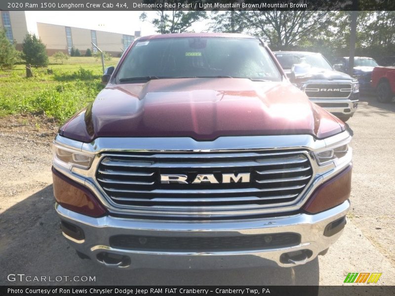 Delmonico Red Pearl / Light Mountain Brown/Mountain Brown 2020 Ram 1500 Longhorn Crew Cab 4x4