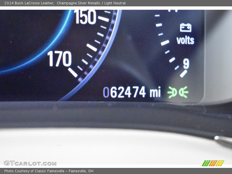 Champagne Silver Metallic / Light Neutral 2014 Buick LaCrosse Leather