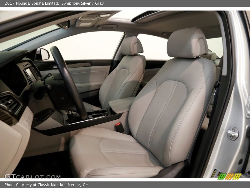Symphony Silver / Gray 2017 Hyundai Sonata Limited