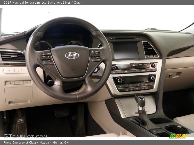 Symphony Silver / Gray 2017 Hyundai Sonata Limited