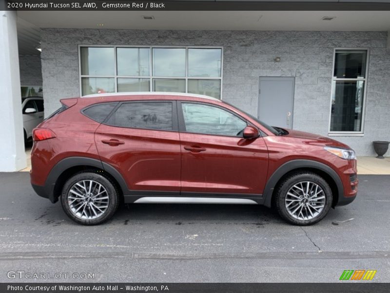 Gemstone Red / Black 2020 Hyundai Tucson SEL AWD