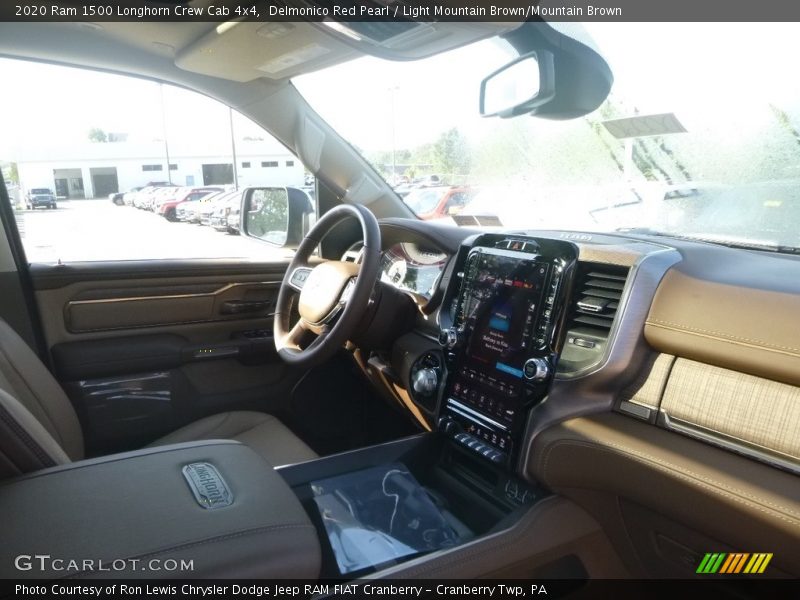 Dashboard of 2020 1500 Longhorn Crew Cab 4x4