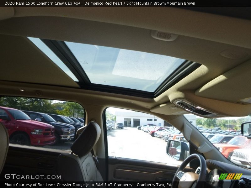 Sunroof of 2020 1500 Longhorn Crew Cab 4x4