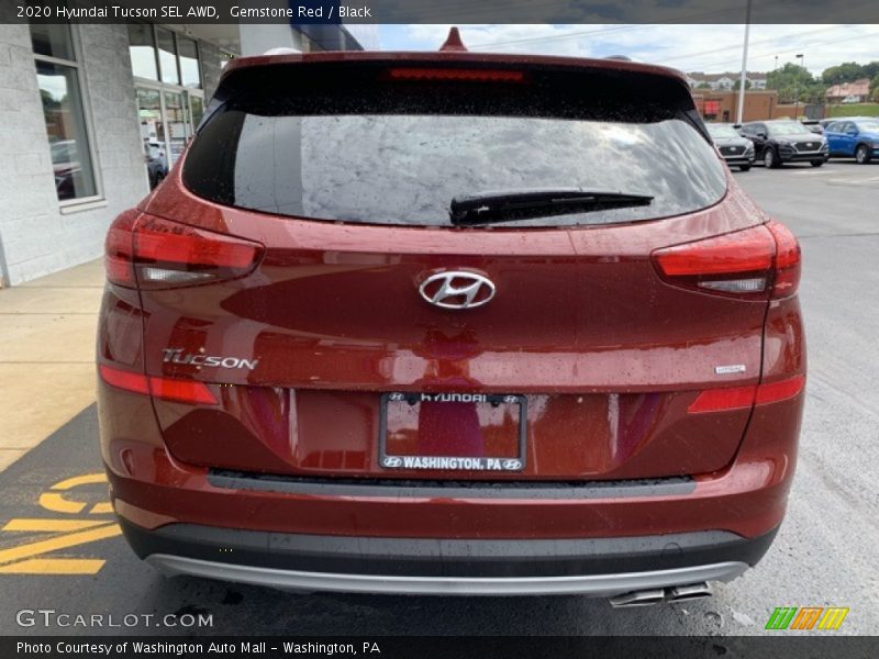 Gemstone Red / Black 2020 Hyundai Tucson SEL AWD