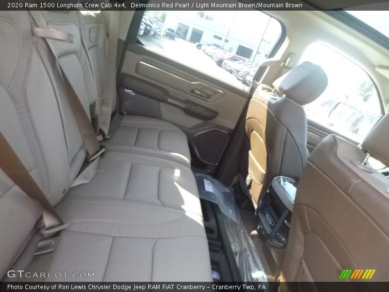 Rear Seat of 2020 1500 Longhorn Crew Cab 4x4