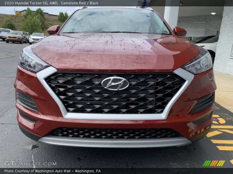 Gemstone Red / Black 2020 Hyundai Tucson SEL AWD